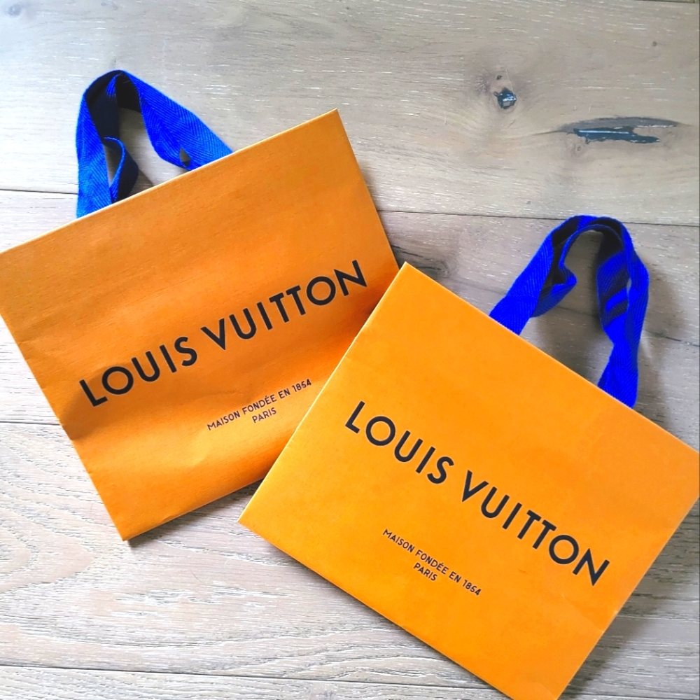 Authentic Louis Vuitton Set Of Two Empty Mini / S… - image 1